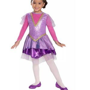 Girls Trapeze Artist Performer Dancer Costume Size 2T/3T M 7/8 L 10/12 NWT
